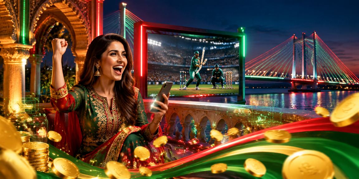 বরিশালের ক্রিকেট বেটিং অভিজ্ঞতা — লাল-সবুজ থিমে উৎসাহী খেলোয়াড়